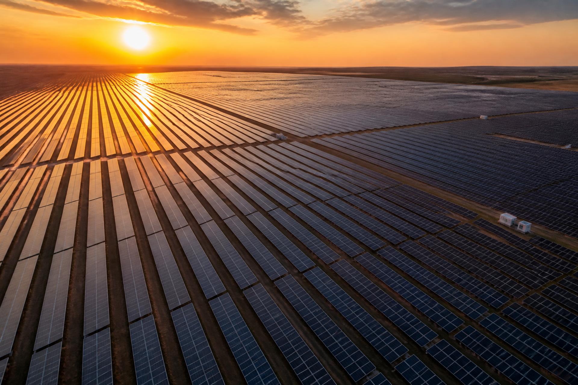 Photovoltaic solar park